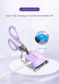 Heated Eyelash Curler with 2 Temperature Controls, Long-Lasting Curl(white)