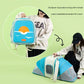 Expandable Pet Carrier Backpack for Cats & Small Dogs - Breathable Mesh, Multiple Entrances(Blue)