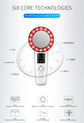 6-in-1 Ultrasonic Slimming & Beautifying RF Device - Body Sculpting & Skin Rejuvenation(black)