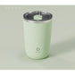Mini Portable Electric Self-Stirring Mug - USB-C Rechargeable, 4-Hour Use, Stainless Steel (Green)