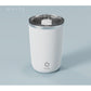 Mini Portable Electric Self-Stirring Mug - USB-C Rechargeable, 4-Hour Use, Stainless Steel (White)