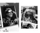 Retro Motorcycle Goggles - Windproof, UV400 Protection, Anti-Impact PC Lenses with Leather Frame(Black leather silver lens)