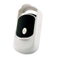 2pc Rechargeable Electric Heated Eyelash Curler - 55C Constant Temperature, LED Display, Gentle Curling(White)
