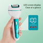 3-in-1 Ladies Electric Epilator, Shaver & Callus Remover with LED Display - Rechargeable & Waterproof(Gold)