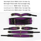 Adjustable PU Leather Bondage Restraint Set - Collar, Waist Belt, Hand & Leg Cuffs with Connectors(red)