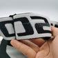 Performance Motocross & Off-Road Goggles - Increased Impact Protection with Lens Lock System(Red and black frame blue film)
