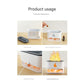 Himalayan Salt Stone Flame Aroma Diffuser & Humidifier - 7 Light Options, Ultrasonic, Auto Shut-Off(white)