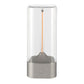 Magnetic Levitating Night Light with Flexible LED - USB-C Rechargeable, Stepless Dimming & Outdoor Hook(silver)