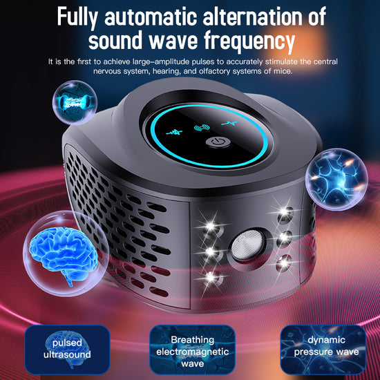 Advanced Ultrasonic Pest Repeller - Multi-Frequency Sound Waves for Mice, Mosquitoes & Cockroaches(white)