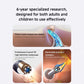 Smart Visual Ear Cleaner with HD Endoscope & Precision Tweezers - Safe for Adults & Children(blue)