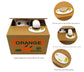Adorable Cat Stealing Coin Piggy Bank - Automatic Money Saving Box for Kids & Adults(English yellow cat)