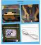 Gun Alarm Clock - Target Shooting Alarm with Infrared Gun, Recordable Alarm & Game Modes(Camouflage)