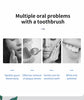 Professional Sonic Electric Toothbrush - 5 Modes, 40000 VPM, 180-Day Battery, IPX7 Waterproof with 4 Brush Heads(black)