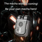 K002 Mini Electric Shaver - 3D Floating Head, IPX7 Waterproof, Type-C Charging, 70 Min Runtime Product Description(white)