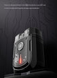 K002 Mini Electric Shaver - 3D Floating Head, IPX7 Waterproof, Type-C Charging, 70 Min Runtime Product Description(Gray)
