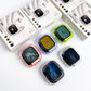 Transparent TWS Wireless Earbuds with Smart Call Noise Reduction & LED Display Case - Bluetooth 5.4(white)
