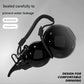 Unique Gourd-Shaped Sports Water Bottle - 800ml Tritan Material, Leakproof with Carry Strap(black)