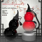 Unique Gourd-Shaped Sports Water Bottle - 800ml Tritan Material, Leakproof with Carry Strap(red)