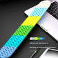 Ergonomic Keyboard & Mouse Wrist Rest Set - Soft Silicone, Non-Slip Base, Comfortable Support(yellow)