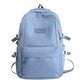 Large Capacity Nylon Backpack - Fits Tablet, A4 Magazines, Umbrella - Multiple Pockets & Adjustable Straps(blue)