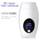 IPL Laser Hair Removal Device - 600,000 Flashes, 8 Intensity Levels, LCD Display & 2 Modes(Dark green)