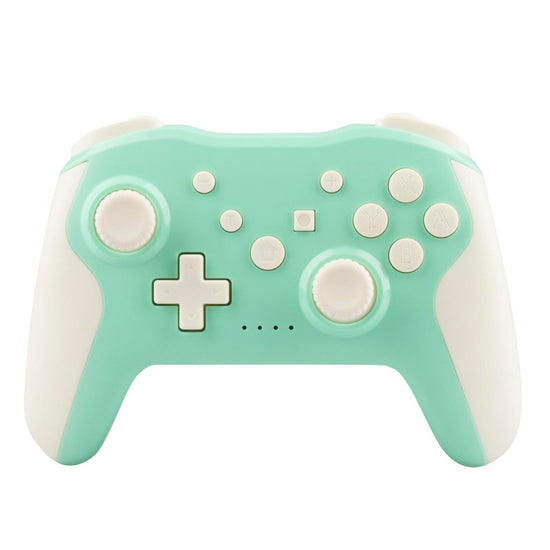 Wireless Bluetooth 4.0 Pro Gaming Controller - Multi-Platform Compatibility, 6-Axis Gyro, Turbo Function(Green and white)