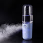 Two Portable Nano Facial Sprayer - 50ml USB Rechargeable Moisturizing Disinfectant Sprayer(Blue)