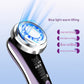 4-in-1 Facial Beauty Device - LED Light Therapy, Warm Lifting, Ion Cleansing & Eye Care(pink)