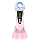 4-in-1 Facial Beauty Device - LED Light Therapy, Warm Lifting, Ion Cleansing & Eye Care(pink)