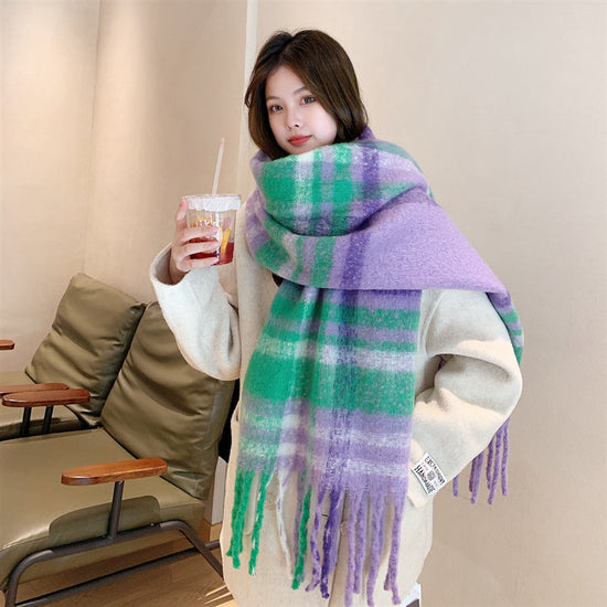 Green purple Women&