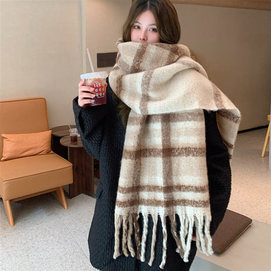 Beige brown Women&