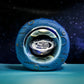 Celestial Ring LED Crystal Ball Lamp - 3D Engraving, Unique Gift (Saturn)