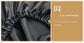 Beige Silky Satin Pillowcase Pair - Smooth for Hair & Skin, Elastic Fitted (46x90+16cm)