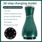Green Portable Electric Cupping Therapy Device - Adjustable Intensity & Heat