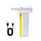 Portable Jet Fan - 200W Powerful Handheld Air Duster & Blower (White)