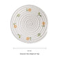 (Lemon) Cotton Rope Woven Placemats - Set of 5, 18cm Diameter Heat Resistant Kitchen Decor