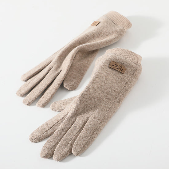 Beige Elegant Women&