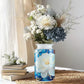 Colorful Style 3 DIY 3D Puzzle Vase - Creative Jigsaw Flower Holder with Waterproof Liner - Decorative Home Accent & Unique Gift