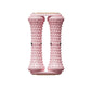Pink Ergonomic Dual Foot Massage Roller - Deep Tissue Relief for Plantar Fasciitis, Arch Pain & Tired Feet