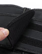 Size XXXL Black Womens Sweat-Enhancing Waist Trainer Belt - Dual Strap Zipper Tummy Control Cincher for Workout & Postpartum Shaping