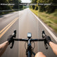 Black frame and photochromic silver lenses Photochromic Cycling Sunglasses - Lightweight TR90 Frame, HD Vision for Road Biking & Running