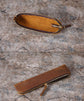 Red Vintage Crazy Horse Leather Zippered Pen Case - Retro Pencil Pouch & Small Accessories Bag