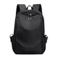 Black Modern Anti-Theft Laptop Backpack with USB Charging Port - Water-Repellent Travel & Business Bag for 15.6 Inch Laptops