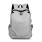 Grey Modern Anti-Theft Laptop Backpack with USB Charging Port - Water-Repellent Travel & Business Bag for 15.6 Inch Laptops