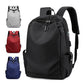 Grey Modern Anti-Theft Laptop Backpack with USB Charging Port - Water-Repellent Travel & Business Bag for 15.6 Inch Laptops