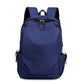 Blue Modern Anti-Theft Laptop Backpack with USB Charging Port - Water-Repellent Travel & Business Bag for 15.6 Inch Laptops