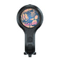 Black Style C Ultra-Loud Electric Bike Horn - 130dB USB Rechargeable, IPX6 Waterproof, Easy Mount Bicycle Safety Bell