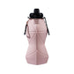 Pink and Black Cup Lid Ultimate Foldable Silicone Water Bottle - Lightweight Leakproof Travel & Sports Hydration - 700ml