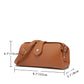 Yellow Chic Vintage Inspired PU Leather Crossbody Bag - Small Frame Doctor Style Purse with Adjustable Strap