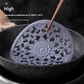 Elegant Floral Silicone Trivet Mat Set (3-Pack, Dark Purple) - Heat Resistant, Non-Slip Kitchen Hot Pads & Pot Holders
